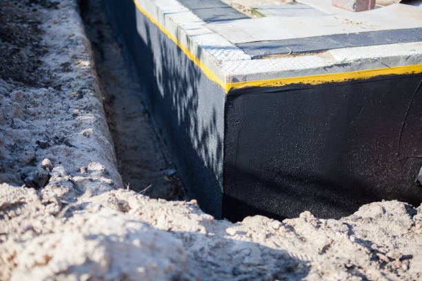 Professional Crawl Space Encapsulation technician working in Sunfield, MI